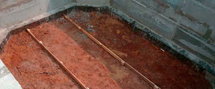 Pasidaryk pats rąstų grindys. Ant polių ar betono? Foto ir vaizdo įrenginys