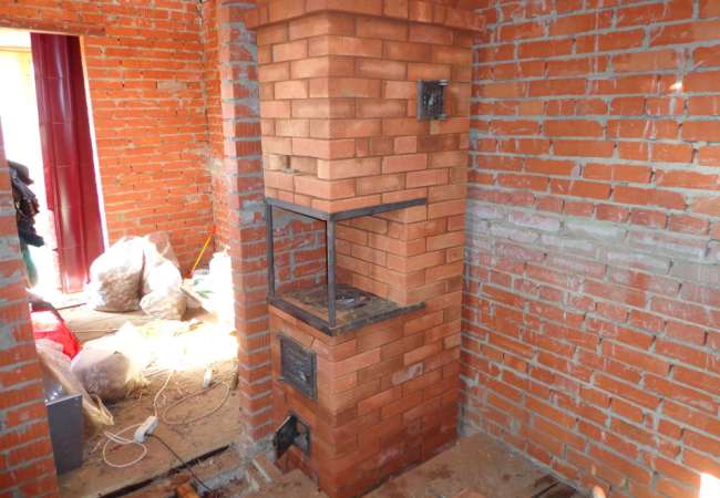 Изграждане на печка с къща