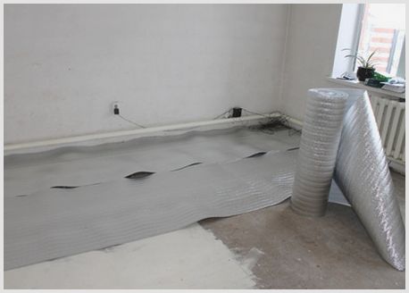 Különböző típusú infravörös padlófűtés használata
