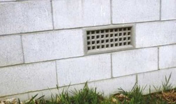 Air vents (vents) for foundation ventilation - are they needed or not?