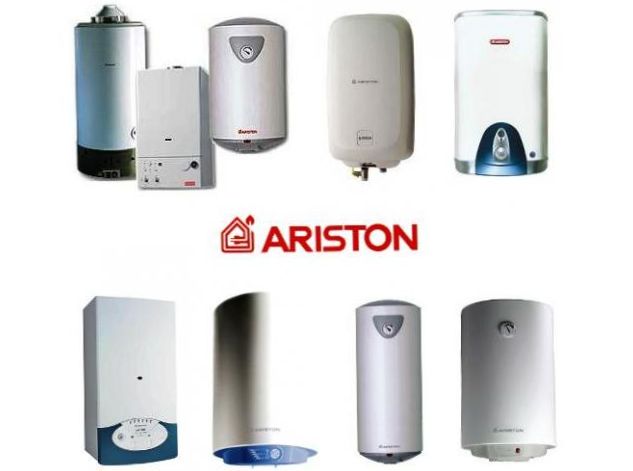 Various lines of gas boilers Ariston