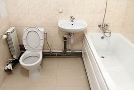 Hệ thống ống nước trong phòng tắm