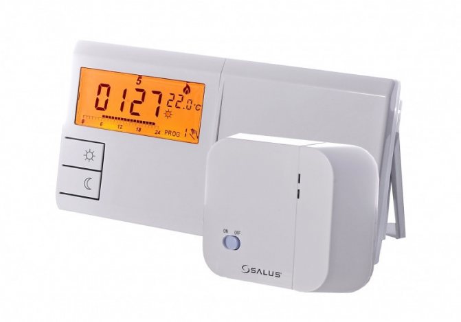 Temperature controller for heating boiler