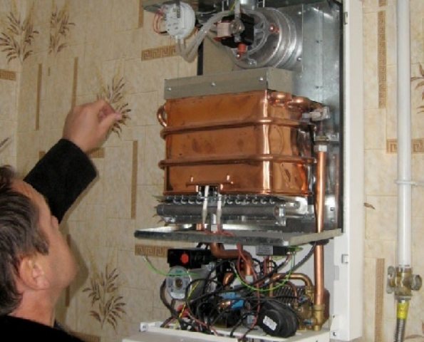 Reparación bricolaje de calentadores de agua a gas.