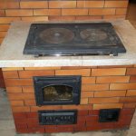 Do-it-yourself brick oven repair in the country - photo 31.