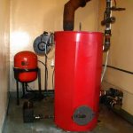 Homemade waste oil boiler