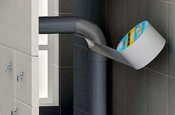 self-adhesive tape for sewer pipes