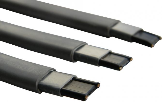 Samoregulační kabel s polyolefinovým pláštěm