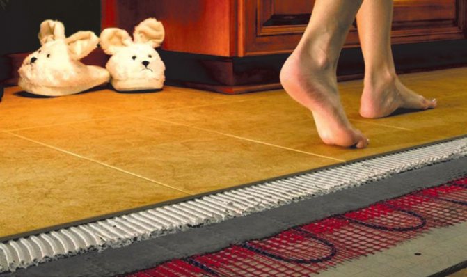 Hoe lang warmt de warme vloer op als je hem voor het eerst aanzet?