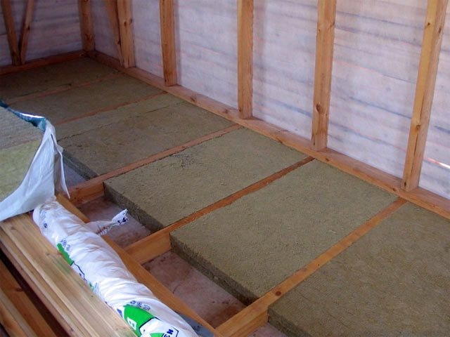 Floor insulation layer