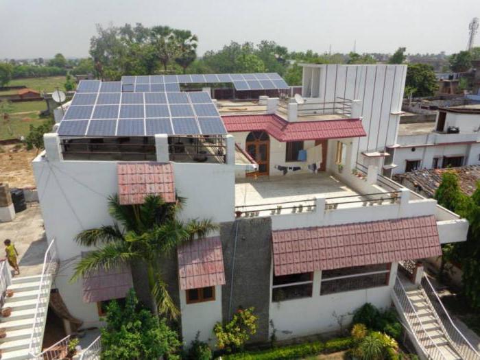 solárne elektrárne na hodnotenie domácnosti