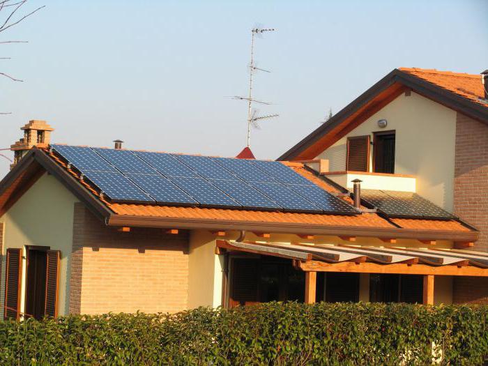 โรงไฟฟ้าพลังงานแสงอาทิตย์สำหรับบ้าน