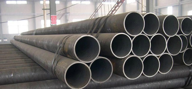 Variedade de tubos de aço