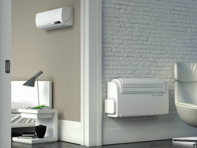 Il condizionatore d'aria fisso non può essere installato in stanze tipo seminterrato
