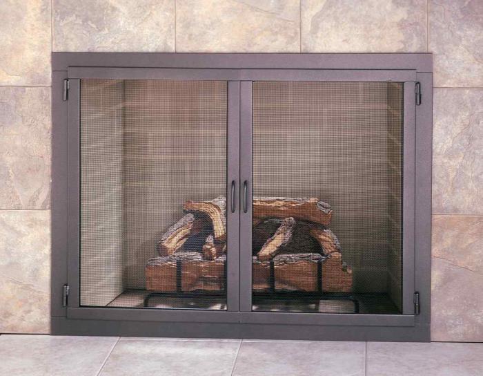 glass doors for fireplaces
