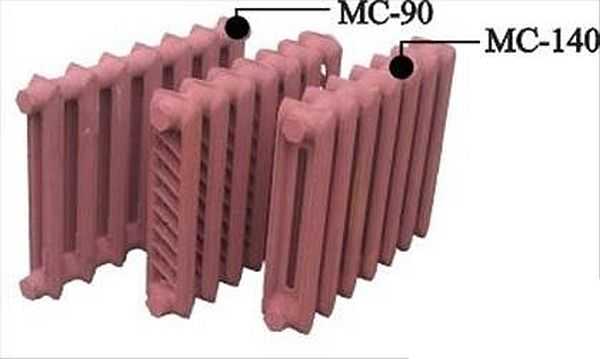 Taules de característiques dels radiadors de calefacció