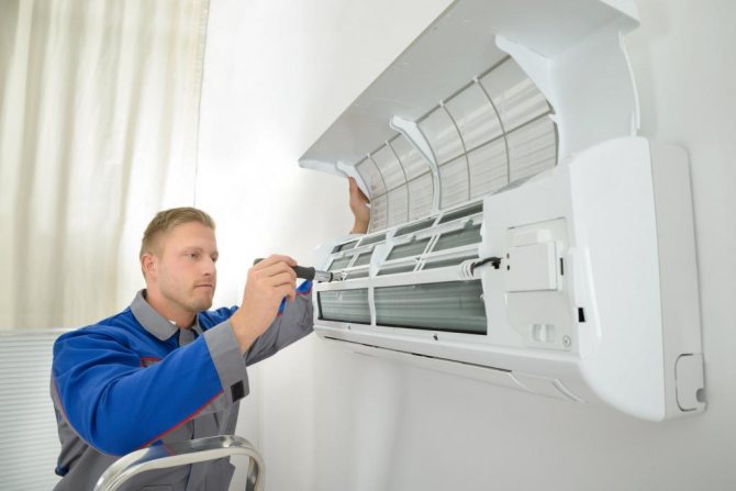 Air conditioner maintenance
