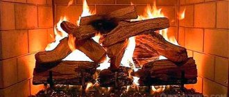 Brenntemperatur von Holz im Ofentisch