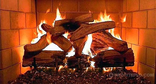 درجة حرارة حرق الخشب في الموقد - طاولة