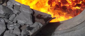 Nhiệt độ cháy của than. Nhiệt độ cháy của than và than trong các thiết bị khác nhau