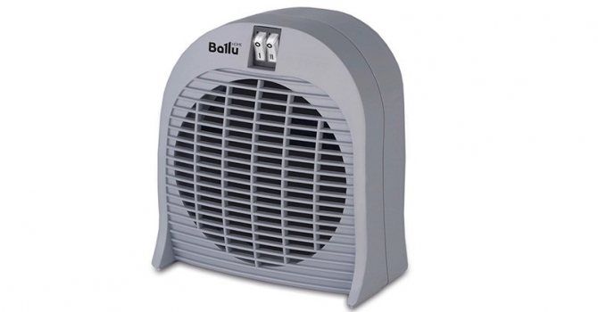 Calentador de ventilador Ballu BFH / S-04