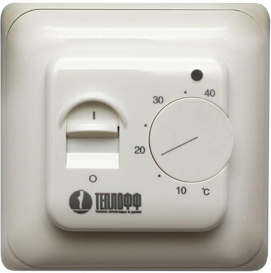 termostato para agua caliente de suelo mecánico