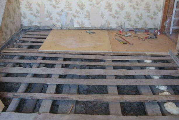 plywoodtjocklek för golvet på stockarna