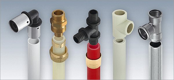 metal-plastic pipes for water supply