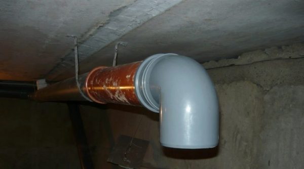 Los tubos de PVC son adecuados para la ventilación.