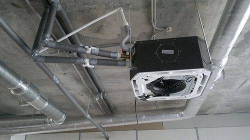 Instal·lació de ventiloconvectors
