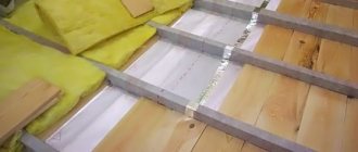 Medinių grindų šilumos izoliacija Apžvalga apie šilumos izoliacijos darbų technologiją