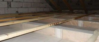 Roof insulation with mineral wool material selection, thickness calculation, technology