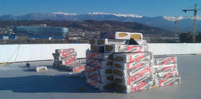 roof insulation with technonikol