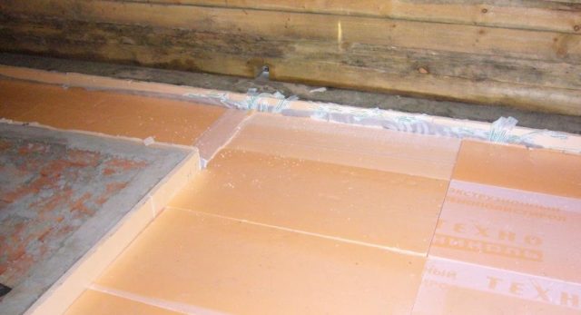 Insulate the floor in the bath with penoplex: pros and cons, installation features