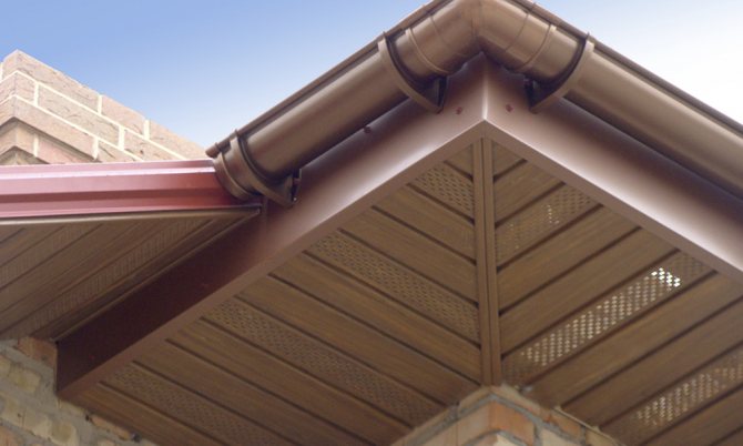 Warm roof ventilation