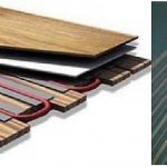 Lantai bertebat panas air boleh diletakkan di atas kayu
