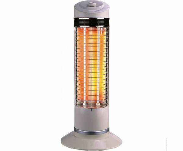 Here is such a stylish floor-standing infrared heater