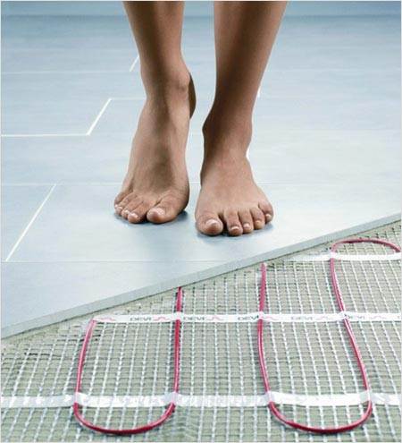 Är ett varmt golv skadligt?