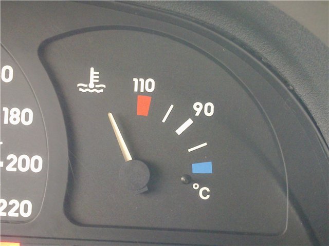 mataas na temperatura ng makina