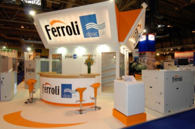 Ferroli exhibition stand