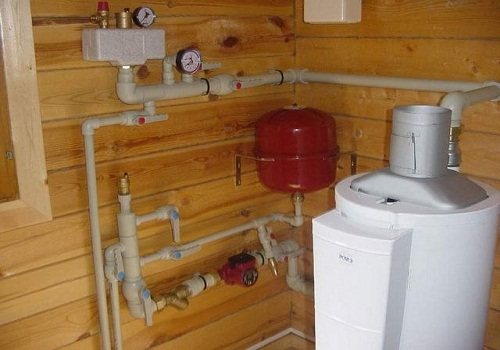 Foto del sistema de calefacció tancat